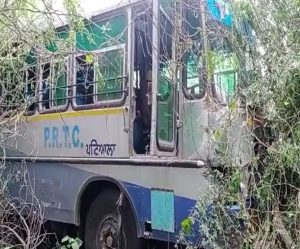 Read more about the article PRTC की बस के साथ बड़ा हादसा, ड्राइवर की मौत