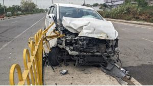 Read more about the article Breaking: जालन्धर के निगम कमिश्नर का Accident, तस्वीरों में देखें मौके के हालात