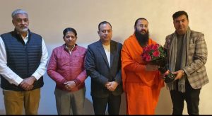 Read more about the article जालंधर शहर के नवनिर्वाचित मेयर श्री विनीत धीर पहुंचे दिव्य ज्योति जाग्रति संस्थान आश्रम